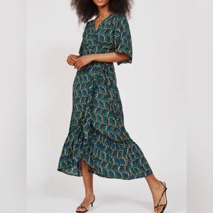 Silk & Salt The Journey Wrap Dress Size S
